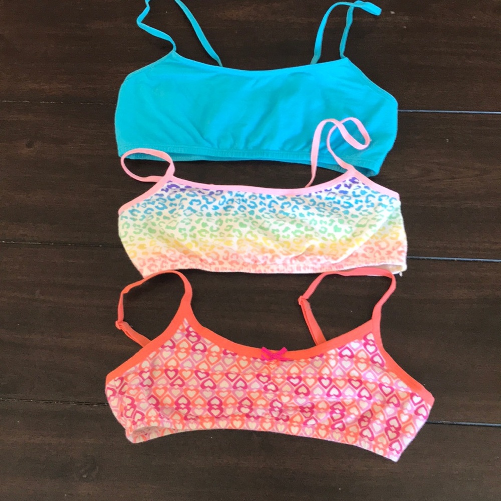 Girls training bras